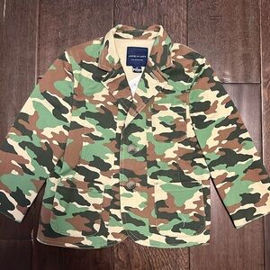 NWT Janie and Jack Toddler Boys Camouflage Blazer!